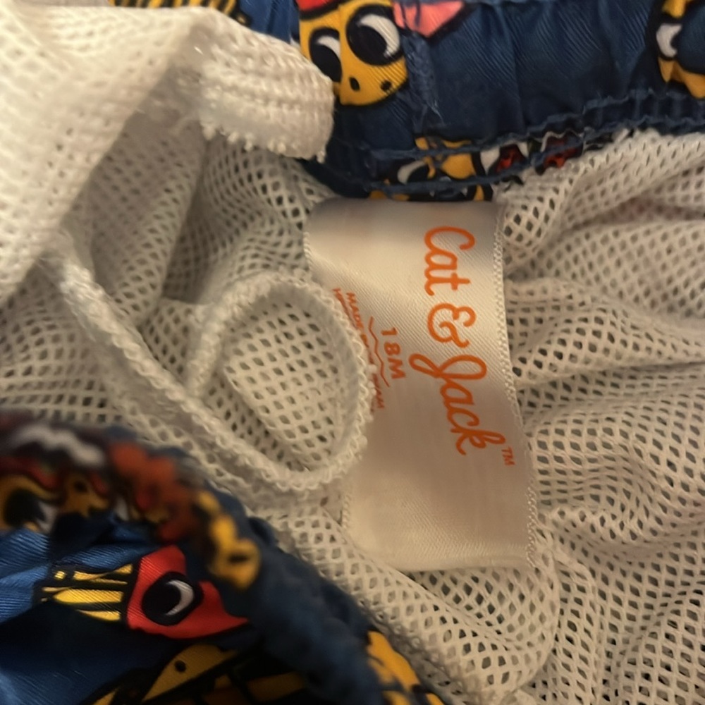 Boys’ Drawstring Swim Trunks - Picture 4 of 4